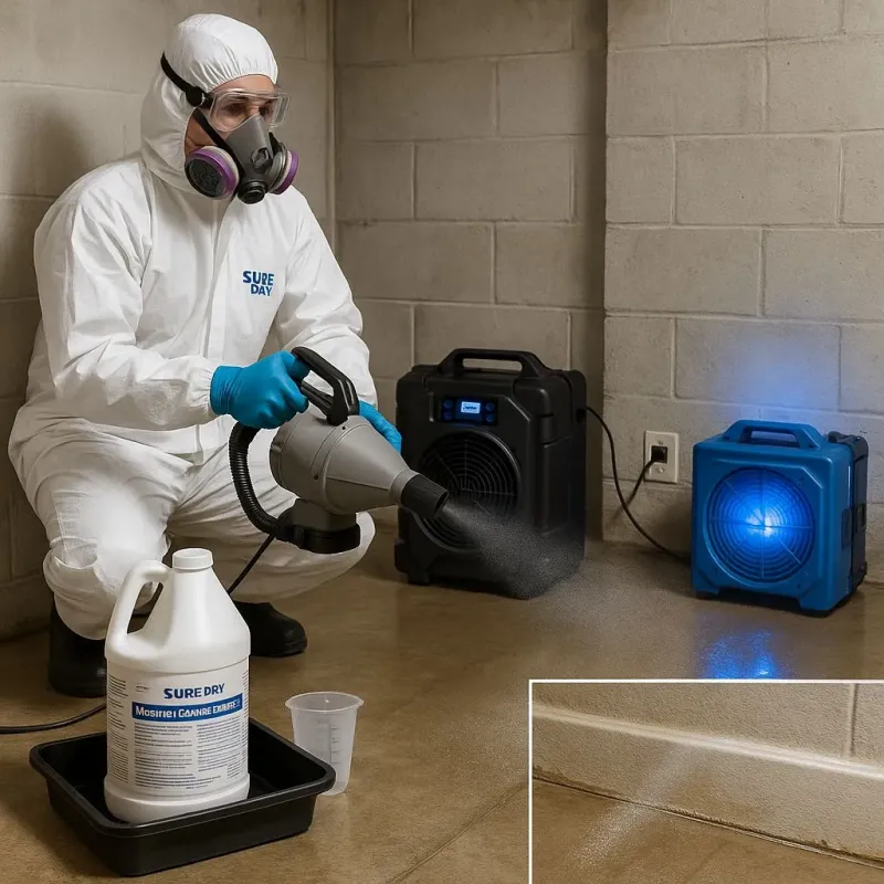 Sanitization and Odor Removal process in Caliente, NV