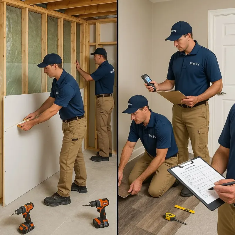 Repairs and Reconstruction process in Caliente, NV